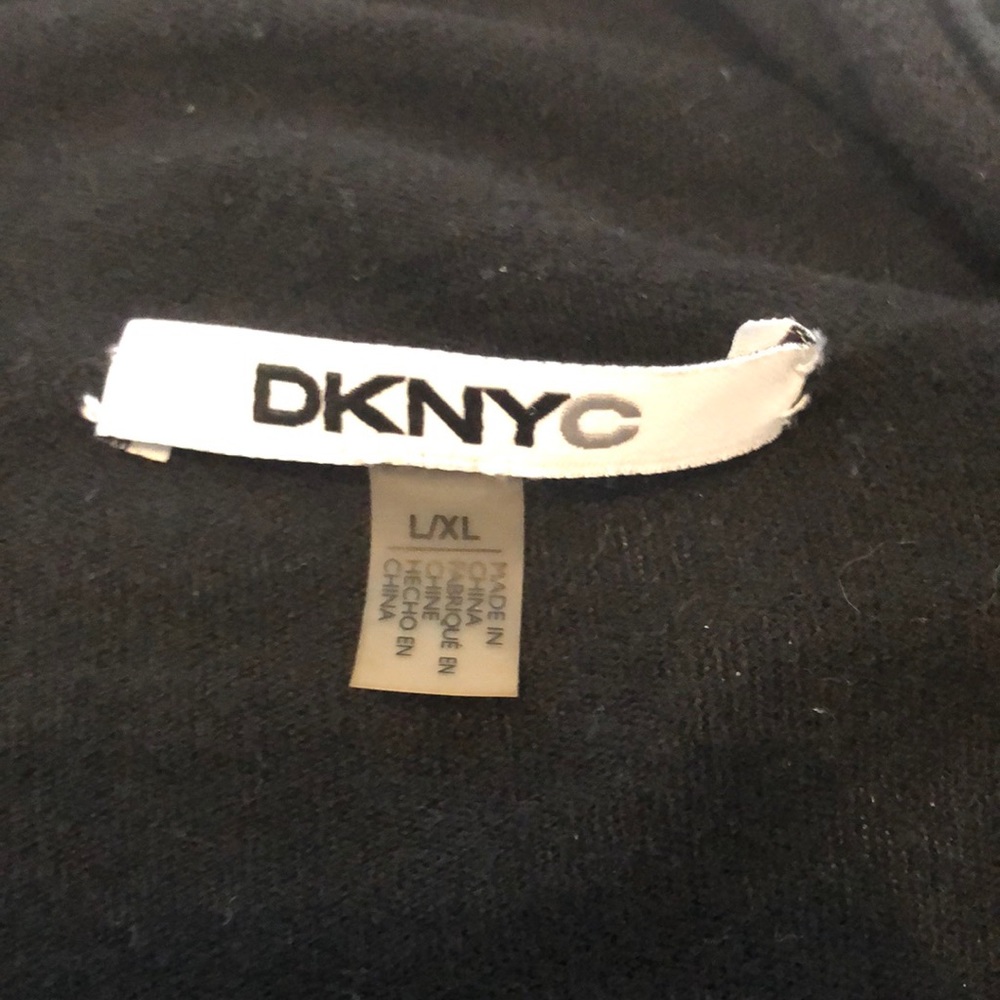 DKNYC  Black shawl/sweater. Lightweight, flowy. - Picture 5 of 5
